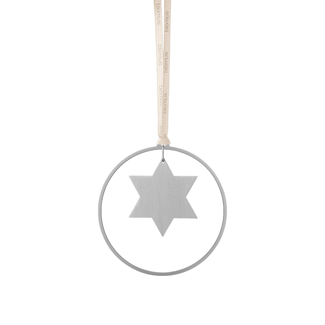 Weihnachtsschmuck - Sterne, 4 Stk.Silver KITAI