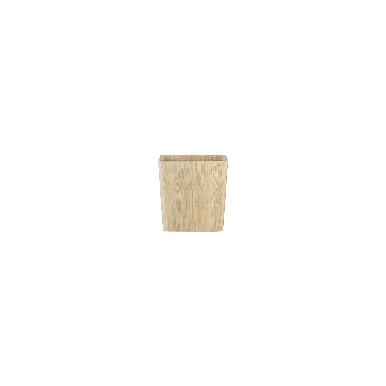 Papierkorb WILO Holz rechteckig