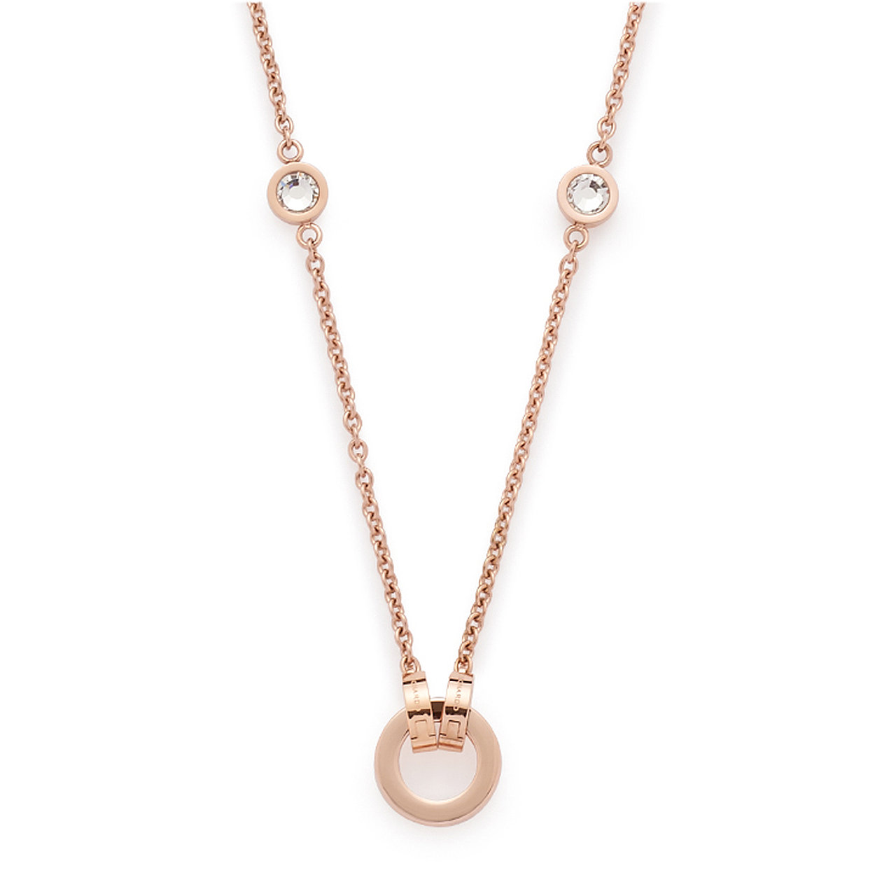 Halskette rosegold Essenza Dar