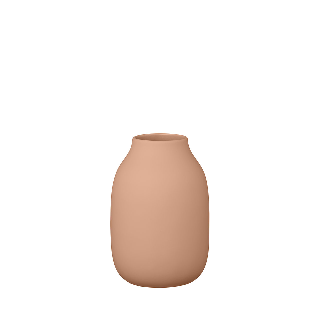 Vase Amber Brown COLORA