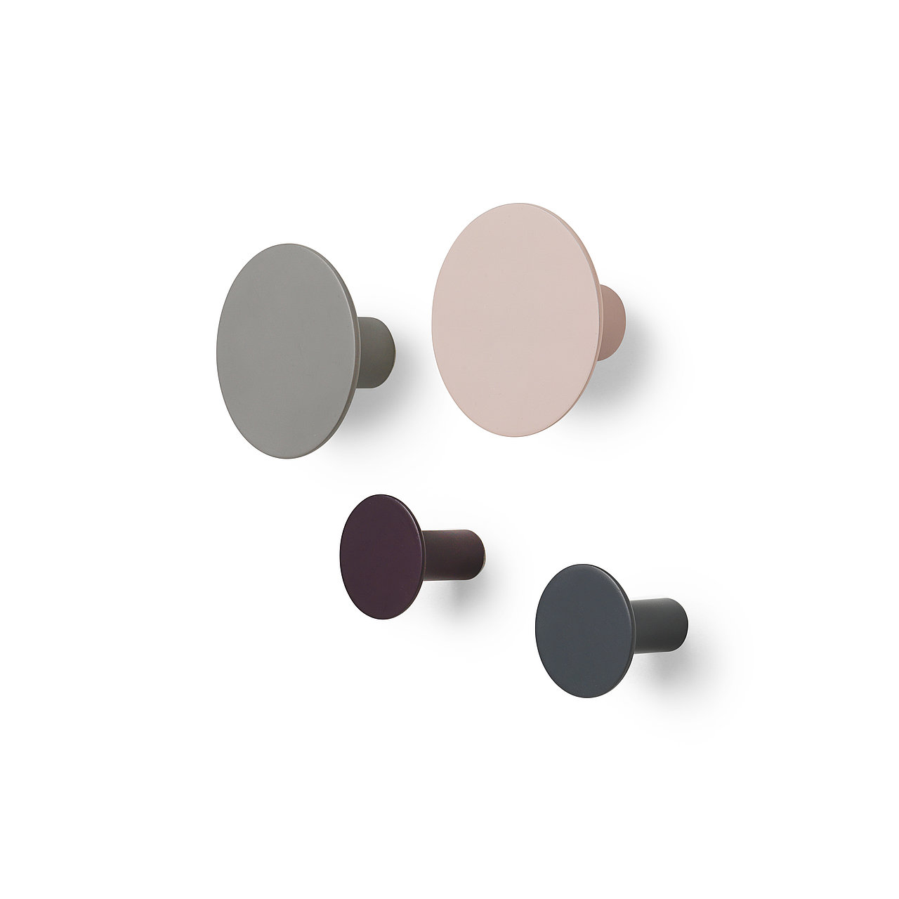 Ganci per parete Set da 4 pezzi PONTO Winetasting Gunmetal