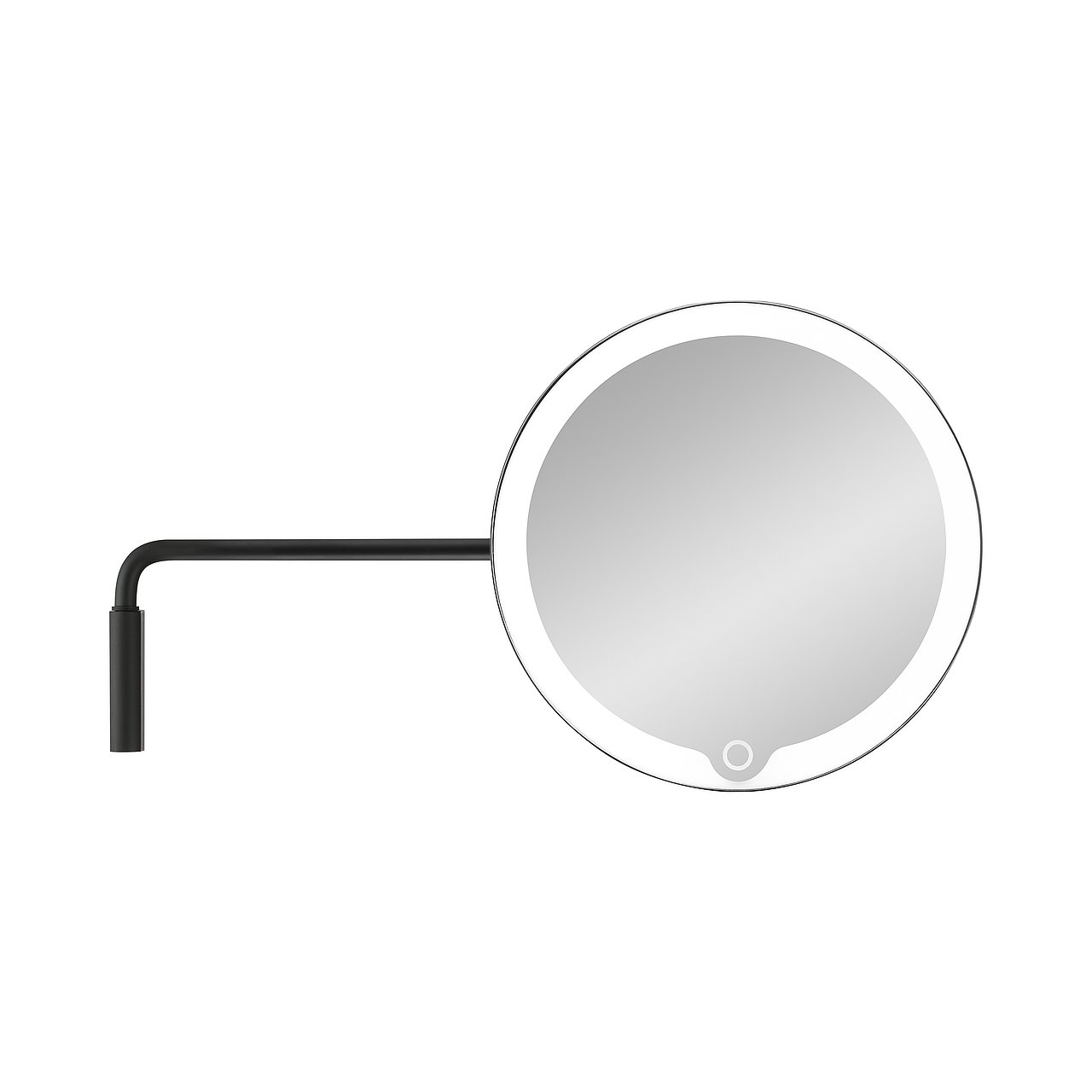 LED specchietto con supporto a muro MODO Black