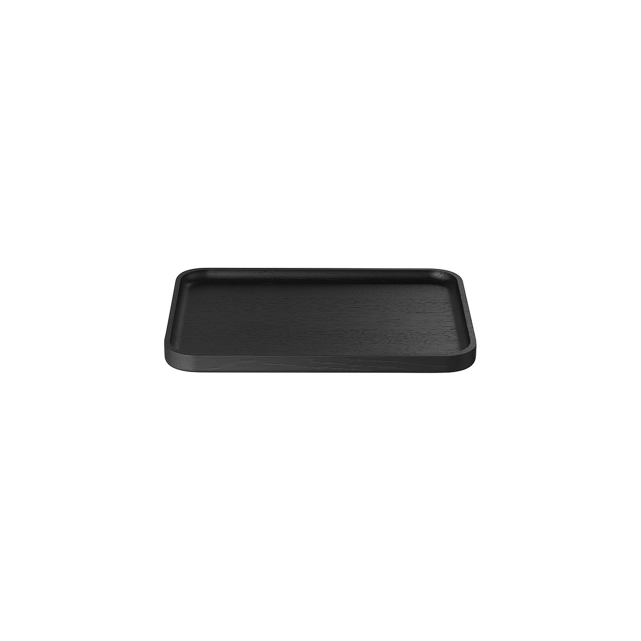 Serviertablett M Black OKU H 2 cm, B 27,5 cm, T 20 cm