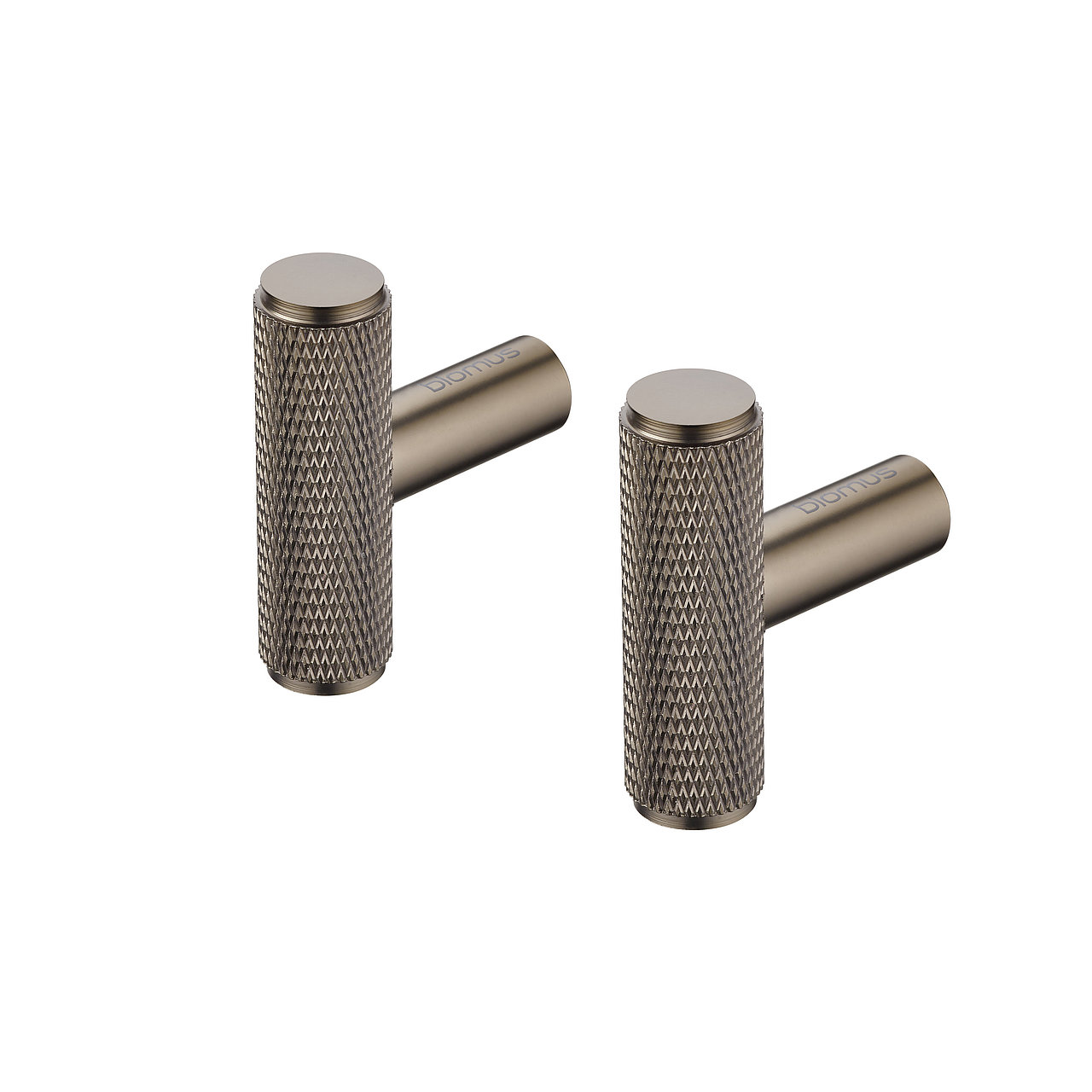 Set 2 Ganci da muro Burned Metal ROF