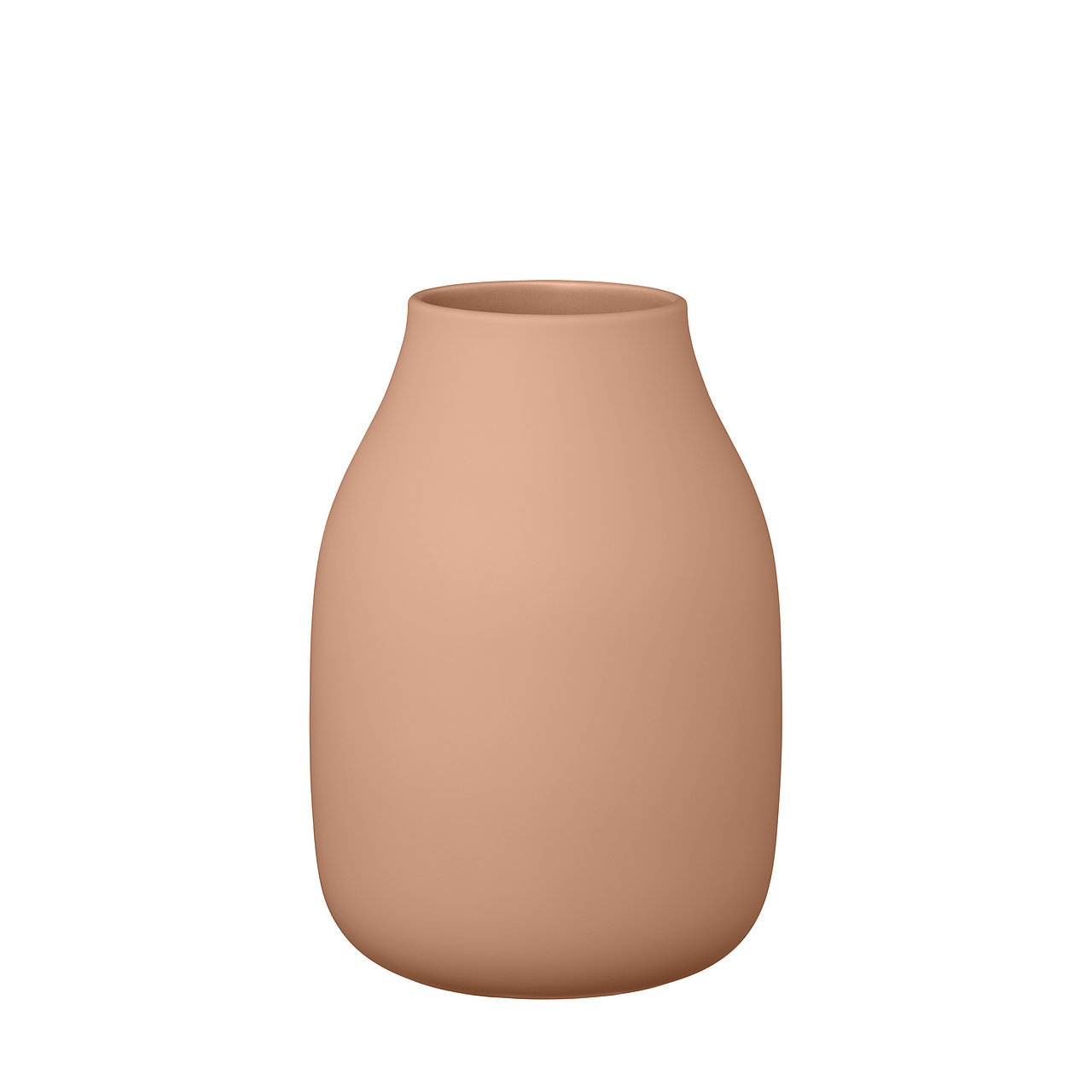 Vase Amber Brown COLORA