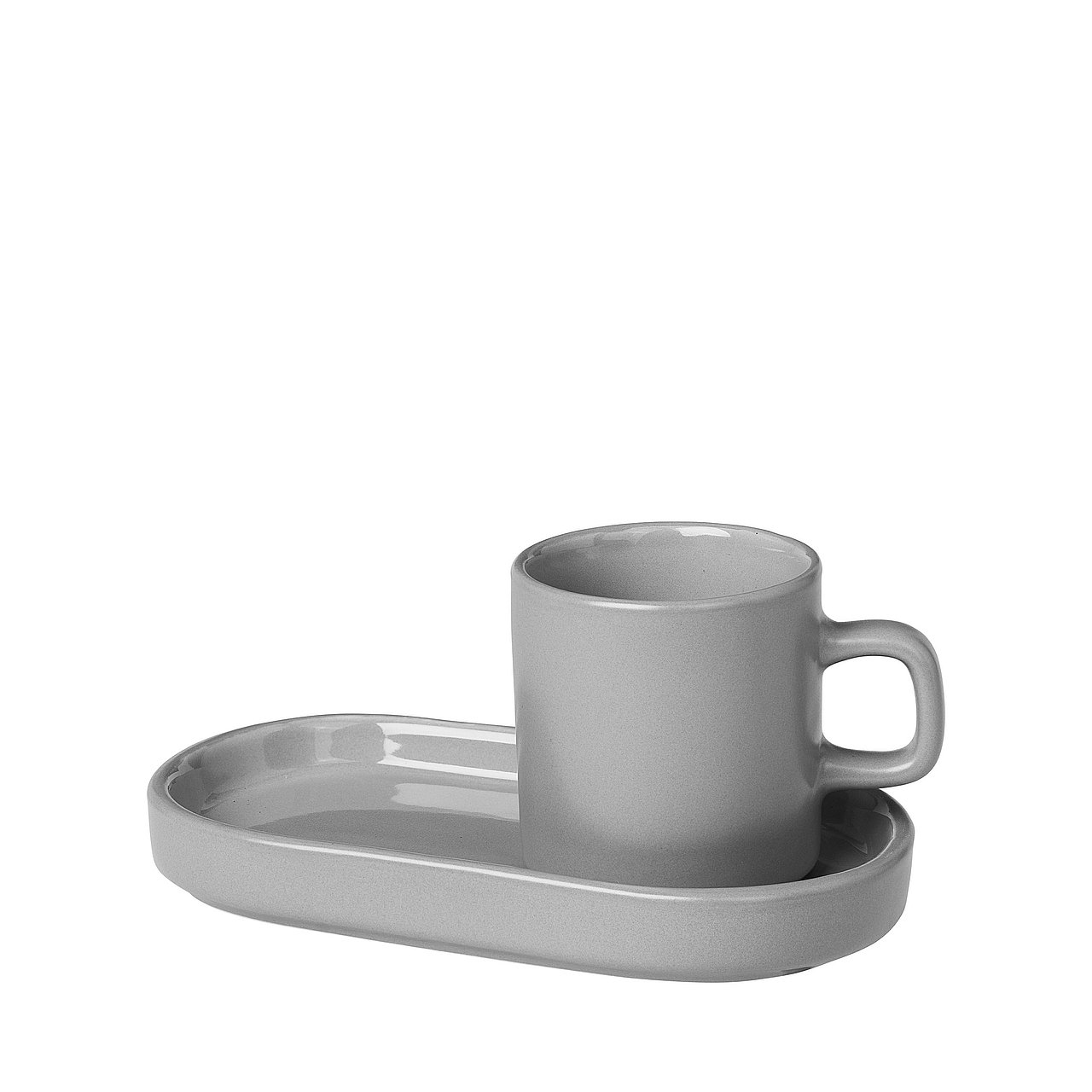 Set 2 Espressotassen PILAR Mirage Gray