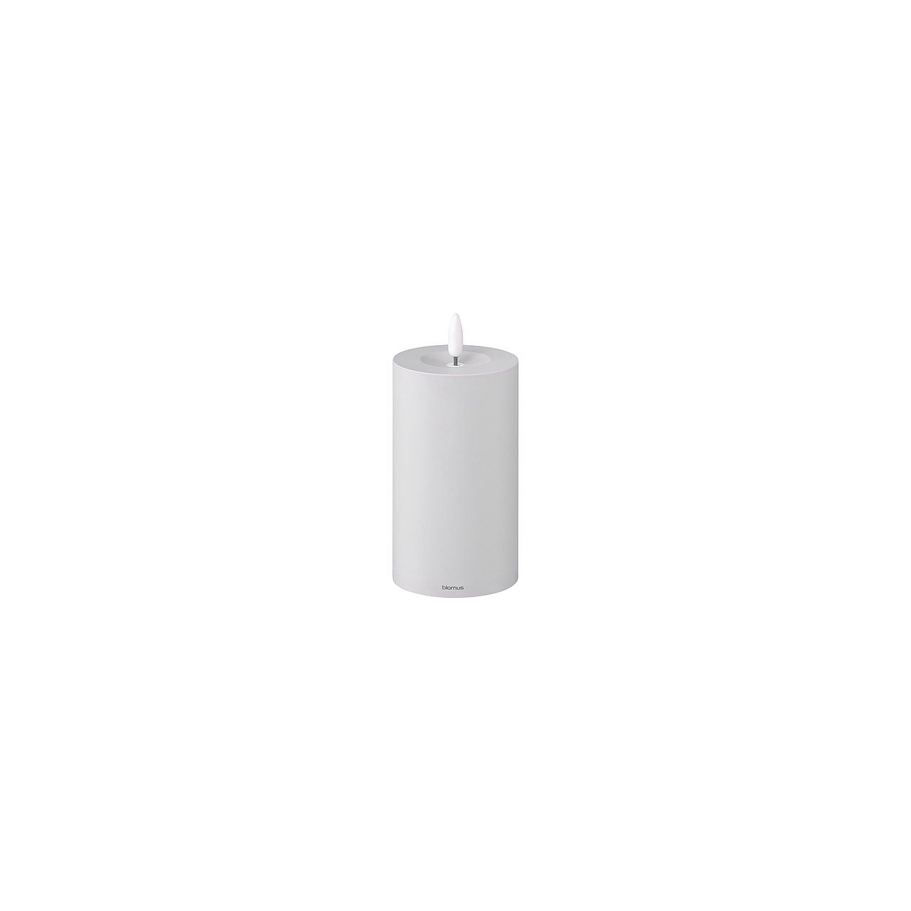 LED Kerze M Micro Chip NOCA H 12,5 cm, Ø 7 cm