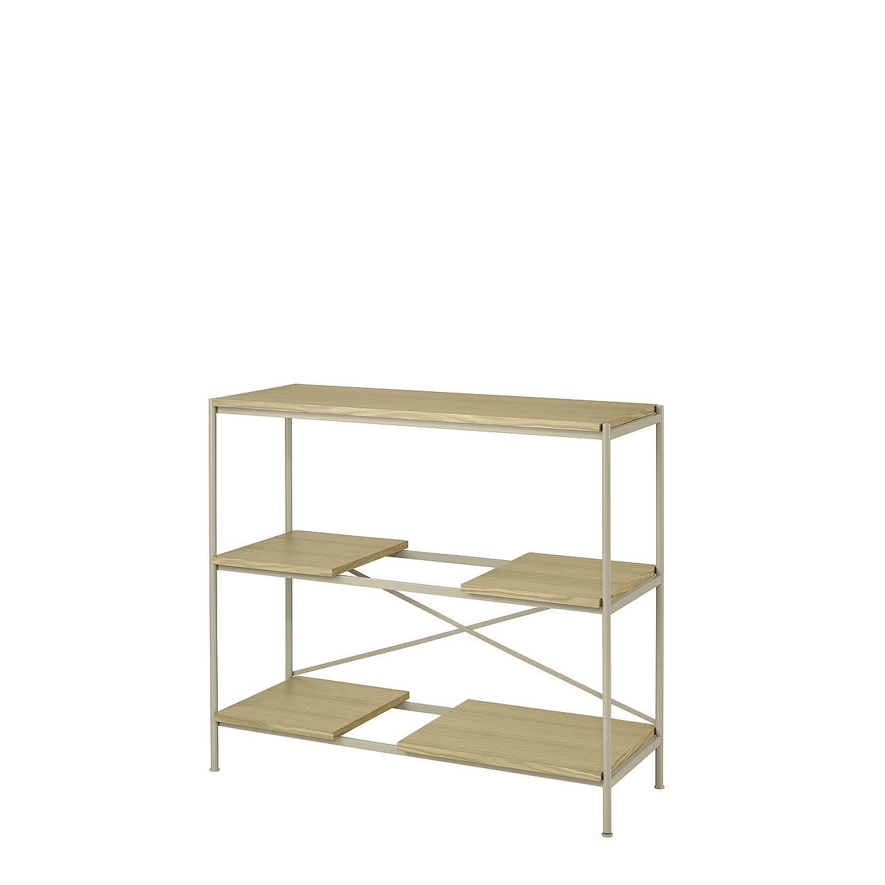 Scaffale Nomad, Natural Lacquered Oak Veneer SUKOYA