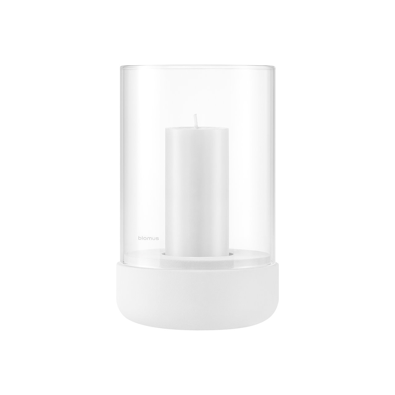 Windlicht M CALMA Lily White